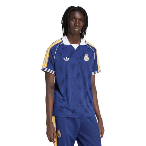Men's adidas Originals  Navy Real Madrid Culturewear Jersey
