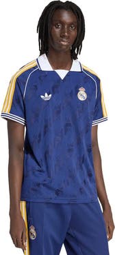 adidas Originals Men's adidas Originals  Navy Real Madrid Culturewear Jersey