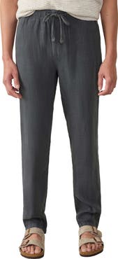 Faherty Linen Drawstring Pants
