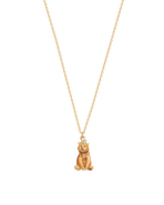 Fable England Party Bear Gold Chain Necklace