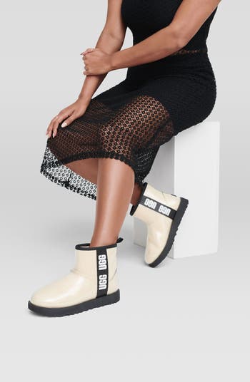 UGG® Classic Mini Waterproof Clear Boot (Women) | Nordstrom
