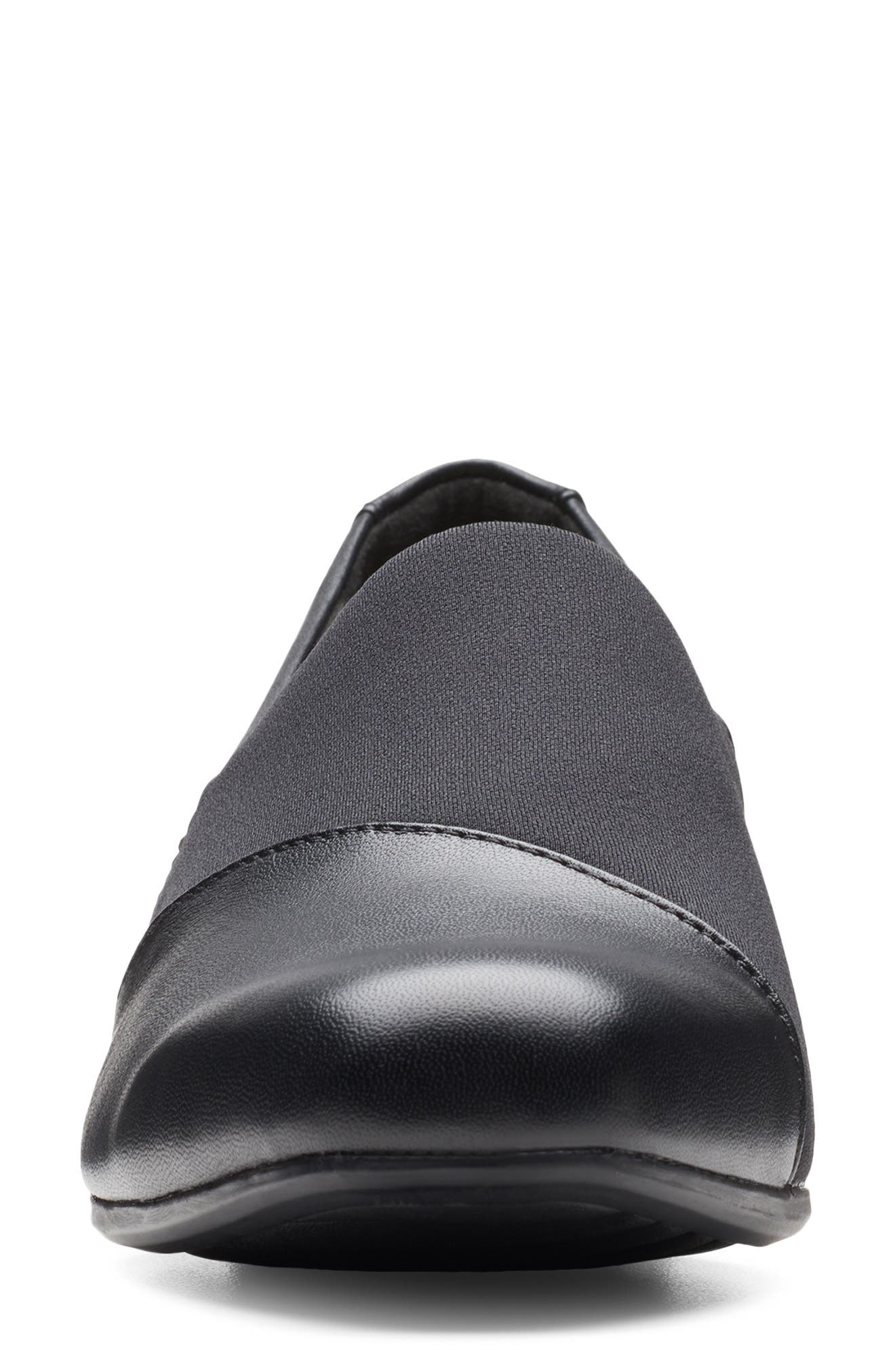 Juliet Gem Leather Loafer, Alternate, color, BLACK LEATHER