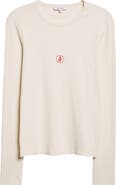 JW Anderson Anchor Embroidered Long Sleeve Underpinning Top