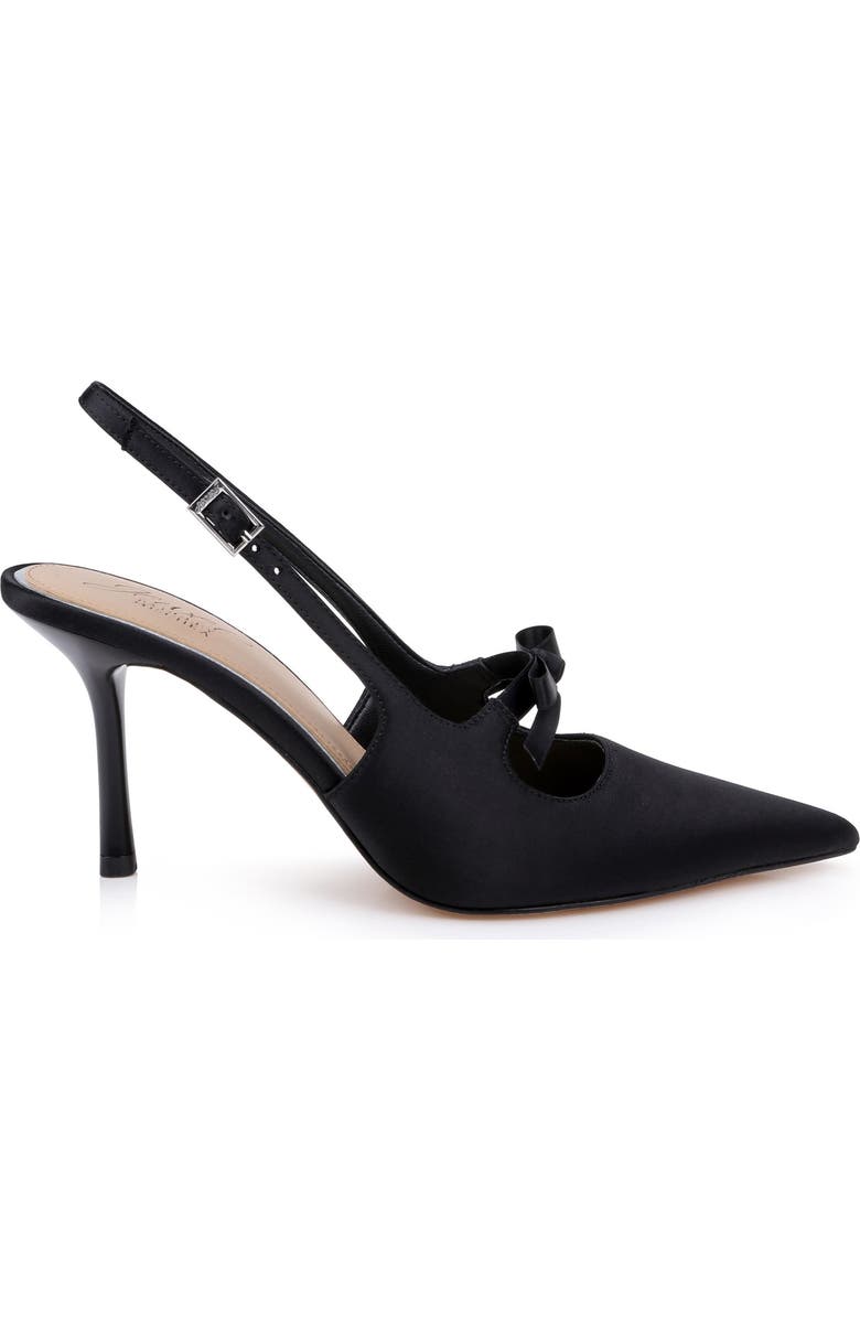 Jewel Badgley Mischka Zaya Pointed Toe Slingback Pump, Alternate, color,