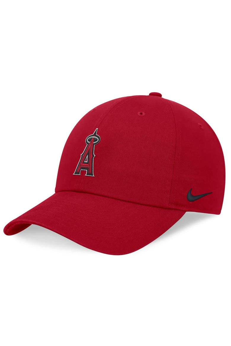 Men's Nike Red Los Angeles Angels Club Adjustable Hat, Main, color, Red