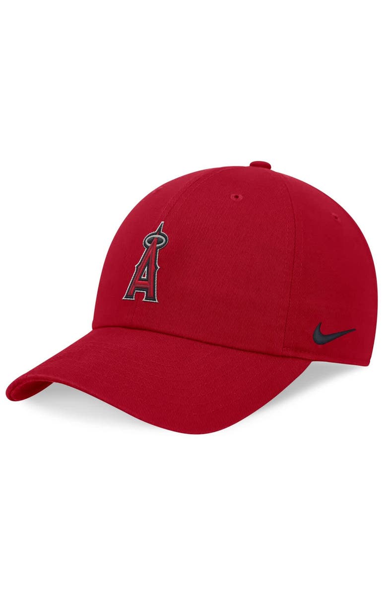 Nike Men's Nike Red Los Angeles Angels Club Adjustable Hat, Main, color, Red