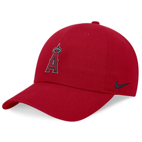 Men's Nike Red Los Angeles Angels Club Adjustable Hat