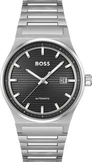 BOSS Candor Automatic Bracelet Watch, 41mm