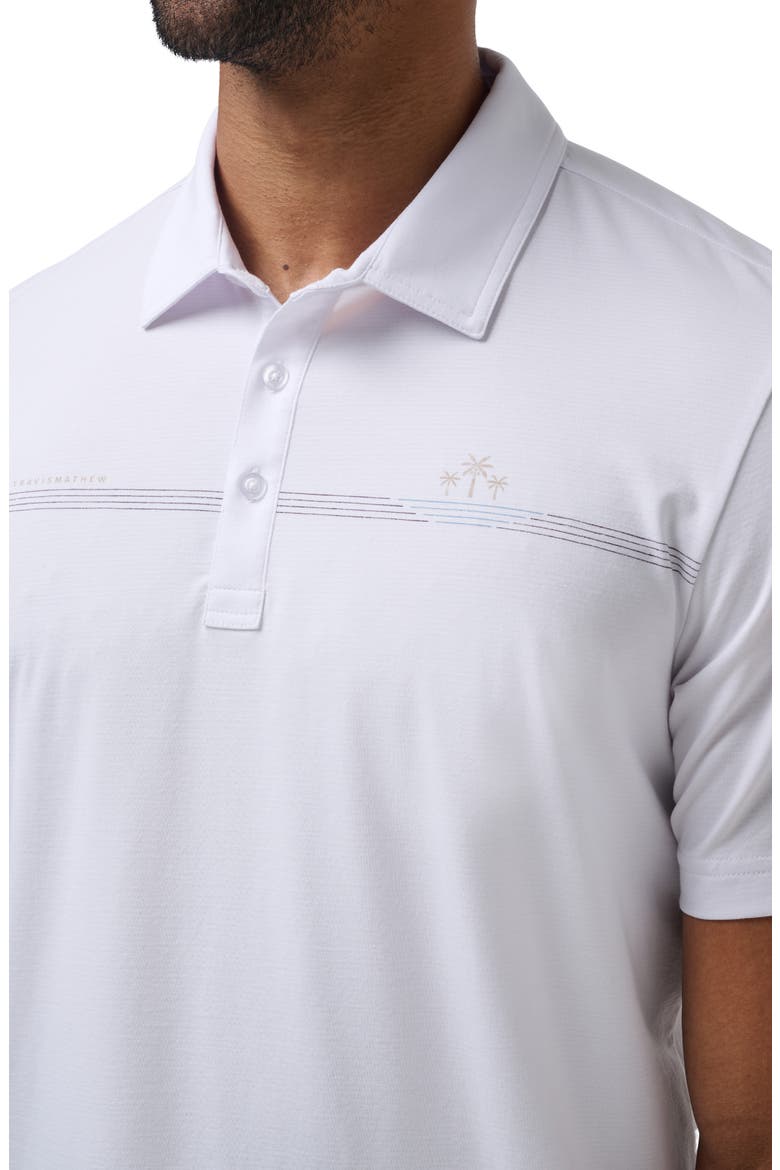 Bay Break Chest Stripe Polo, Alternate, color, WHITE