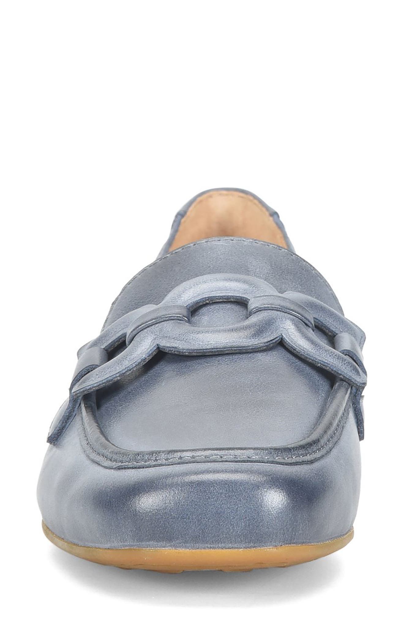 Belmont Bit Loafer, Alternate, color, NAVY LEATHER
