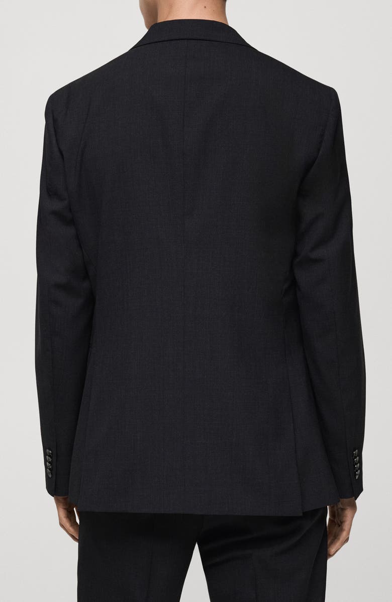 MANGO Slim Fit Virgin Wool Suit Blazer, Alternate, color, 