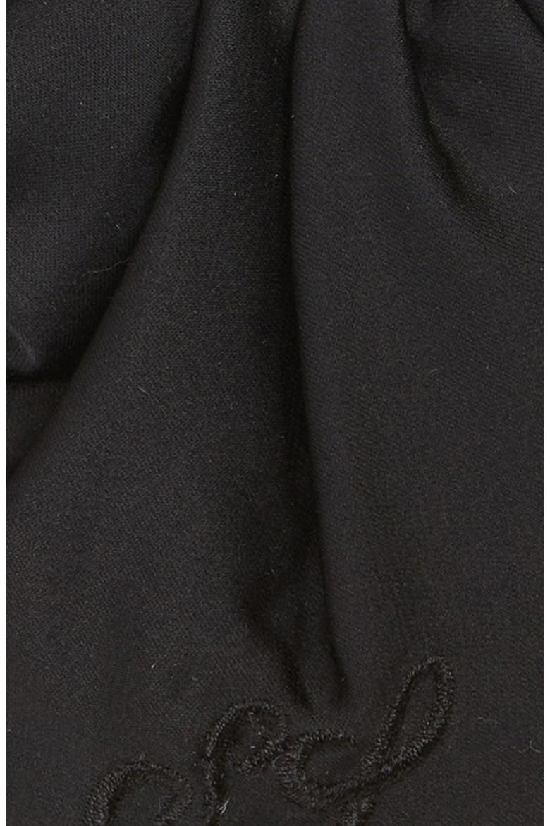 Flower Power 2.0 Scrunchie, Alternate, color, BLACK