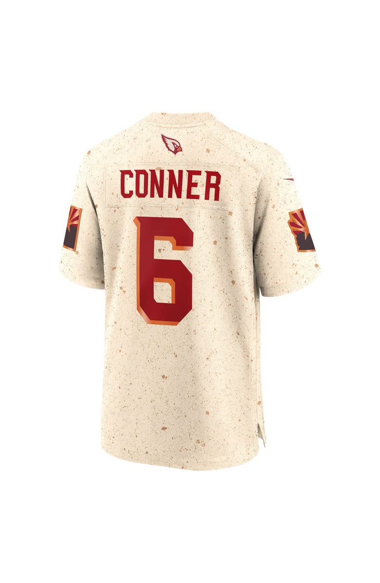 Nike Men's Nike James Conner Natural Arizona Cardinals 2025 Rivalries Collection Game Jersey, Alternate, color, Natural