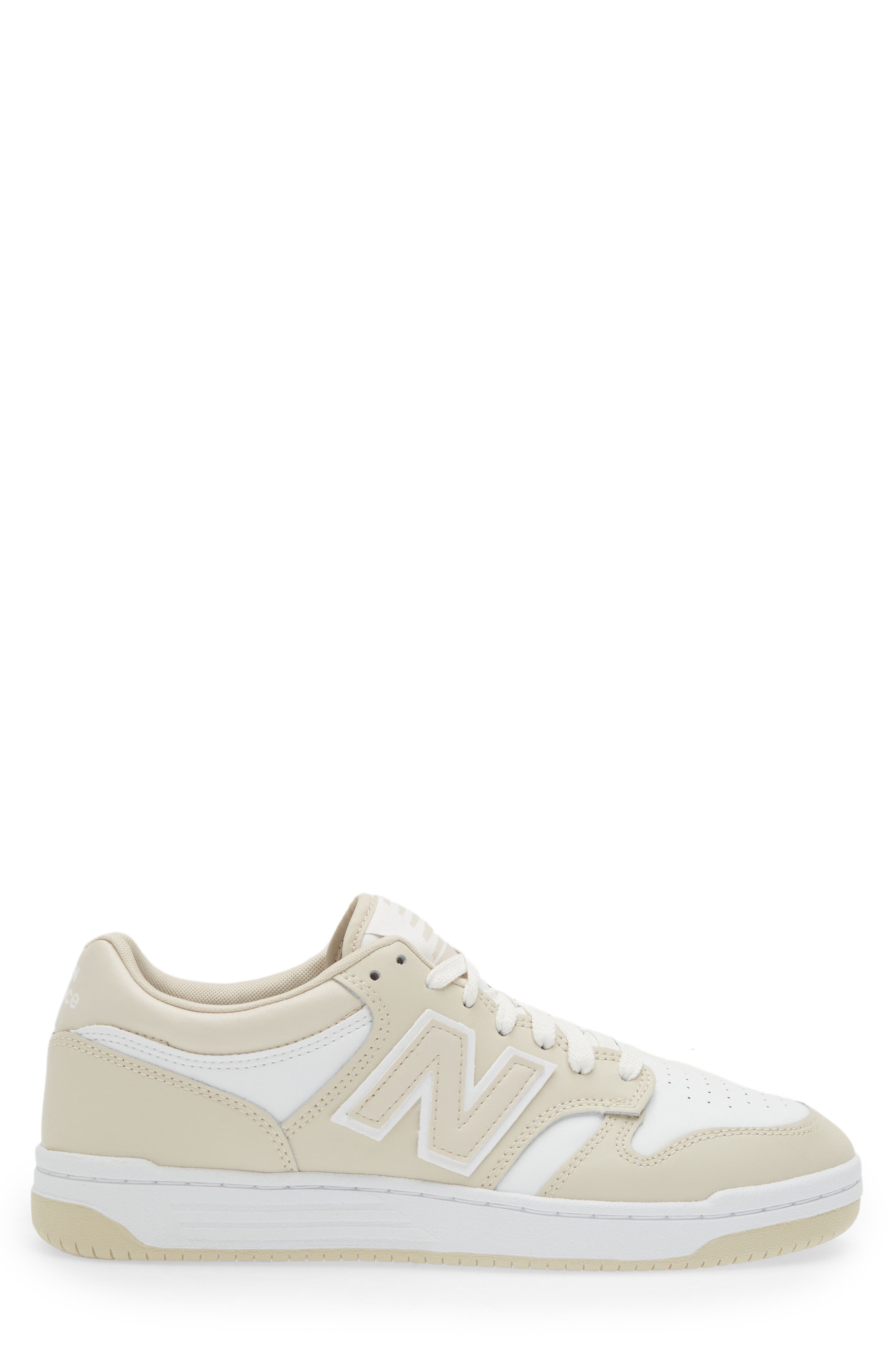 Gender Inclusive 480 Basketball Sneaker, Alternate, color, TIMBERWOLF/ WHITE
