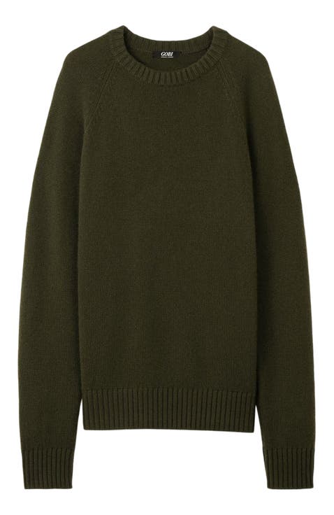Cashmere Raglan Sweater