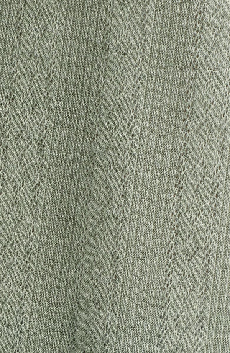 GIBSONLOOK Ava Lace Henley Top, Alternate, color, Sea Spray