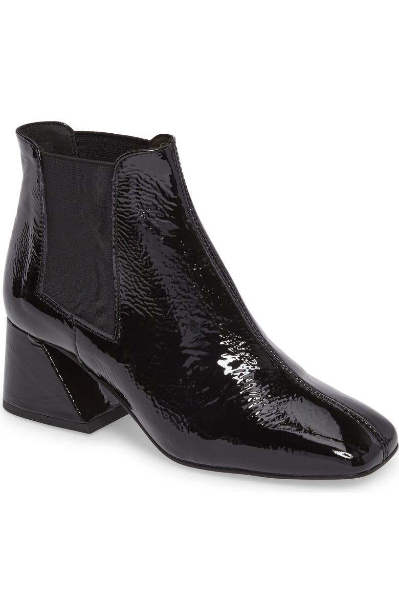 Topshop Manuel Architectural Heel Bootie, Main, color,