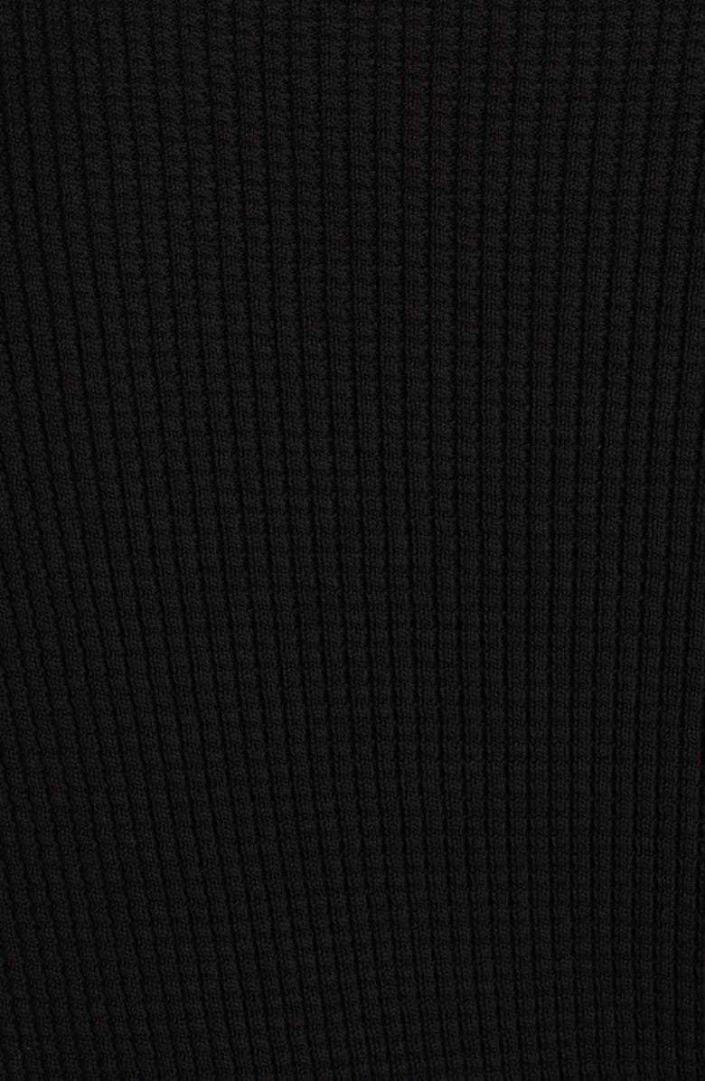 Moncler Stripe Waffle Knit Sweater, Alternate, color,