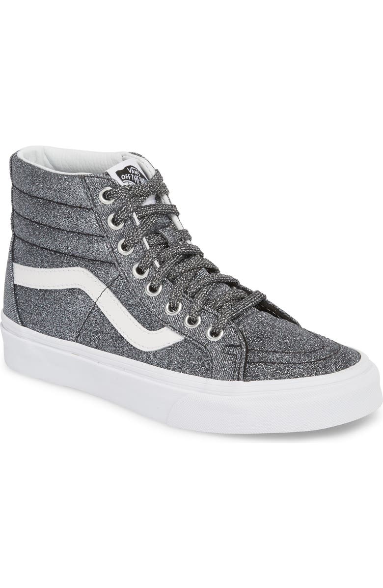 Vans UA Sk8-Hi Reissue Glitter Sneaker, Main, color,