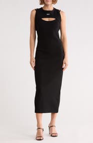 Off-White Cutout Dress
