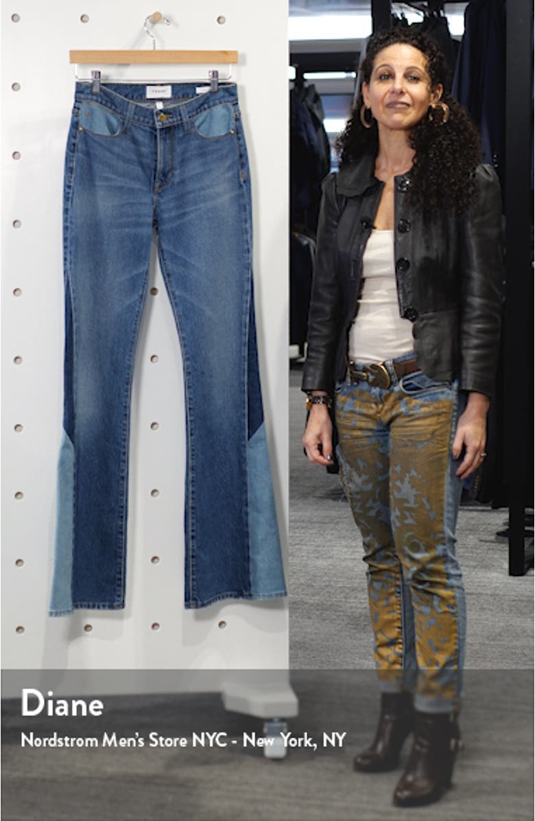 Le High Waist Flare Leg Jeans, sales video thumbnail