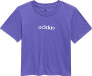 adidas Kids' Logo Embroidered T-Shirt