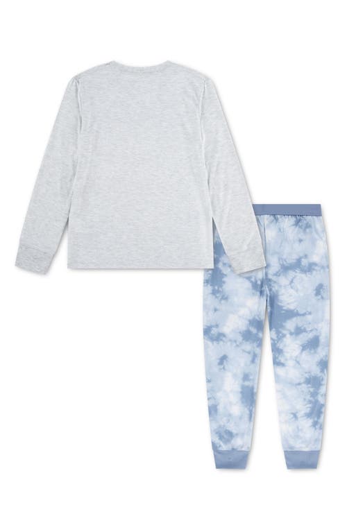 Abercrombie Kids Kids' Fitted Two-piece Jogger Pajamas In Multi