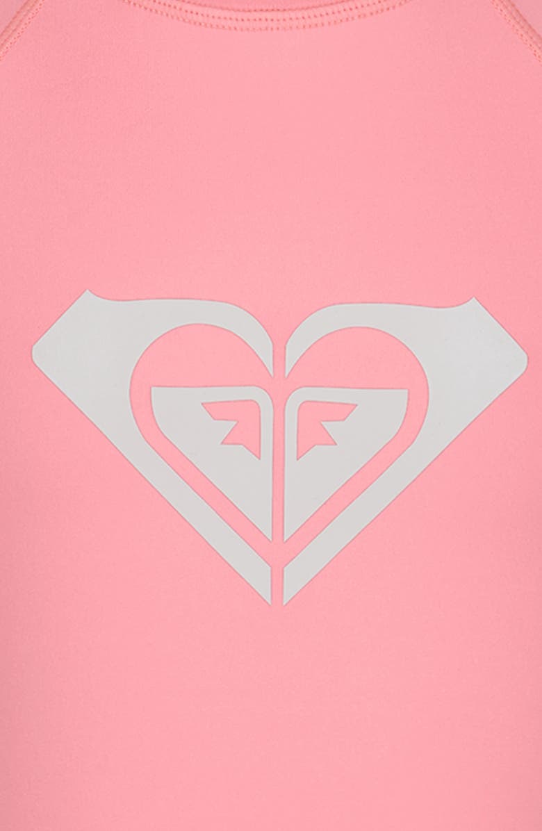 Roxy Kids' Hearted UPF Rashguard, Alternate, color, Plumeria