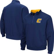COLOSSEUM Men's Colosseum Navy Tennessee Chattanooga Mocs Tortugas Quarter-Zip Sweatshirt