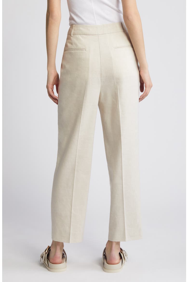 Whitney Pleat Front Pants, Alternate, color, NEUTRAL BEIGE