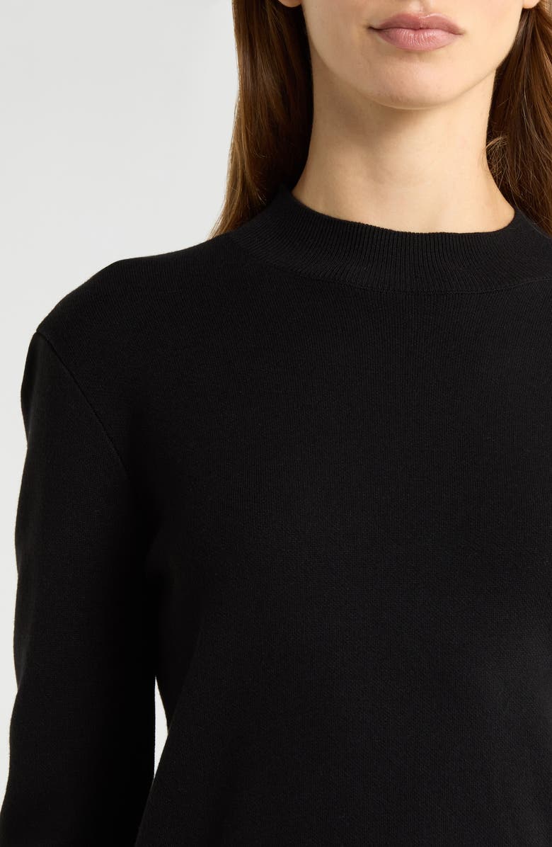 Favorite Daughter The Whitney Mock Neck Sweater, Alternate, color, Black