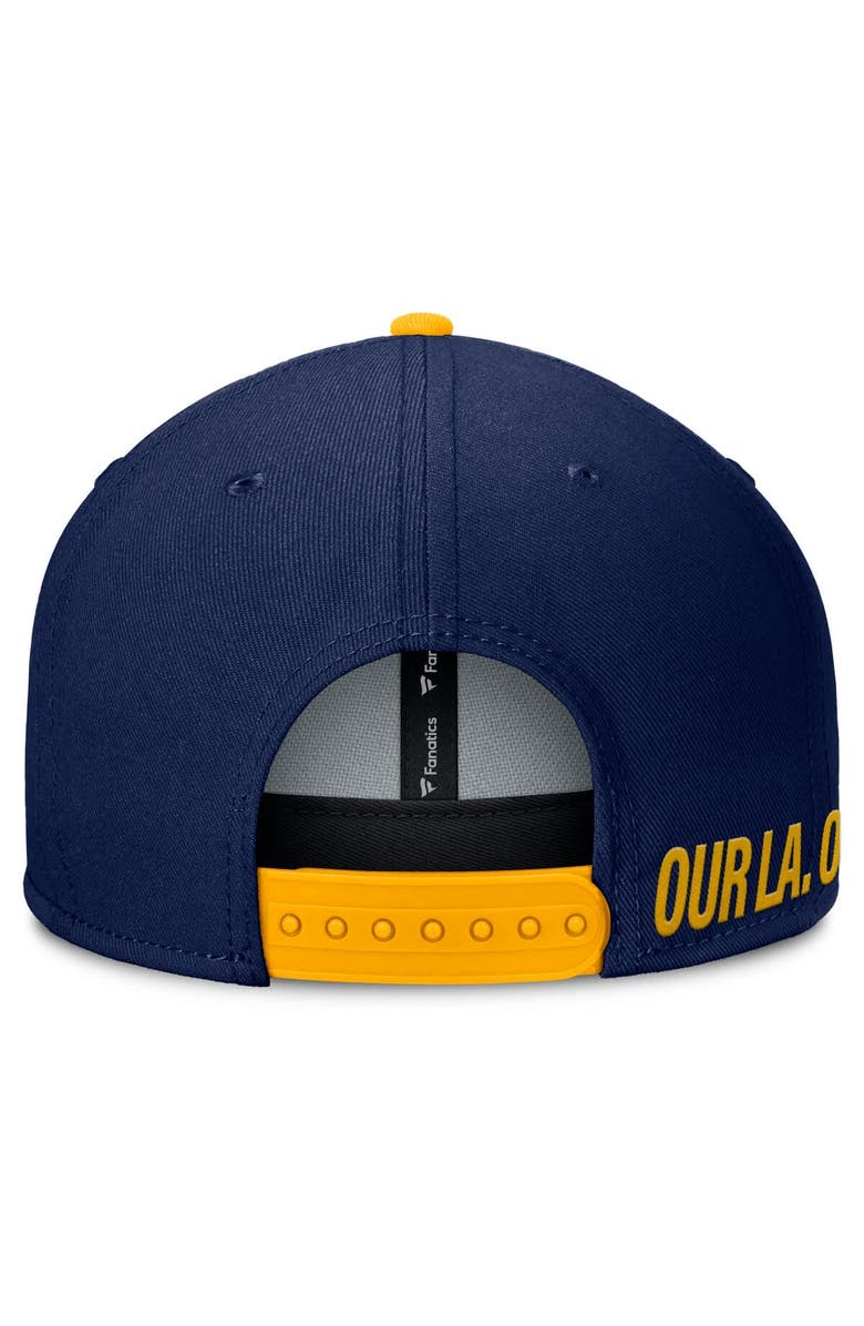 FANATICS Men's Fanatics Navy LA Galaxy Sitter Snapback Hat, Alternate, color, Navy