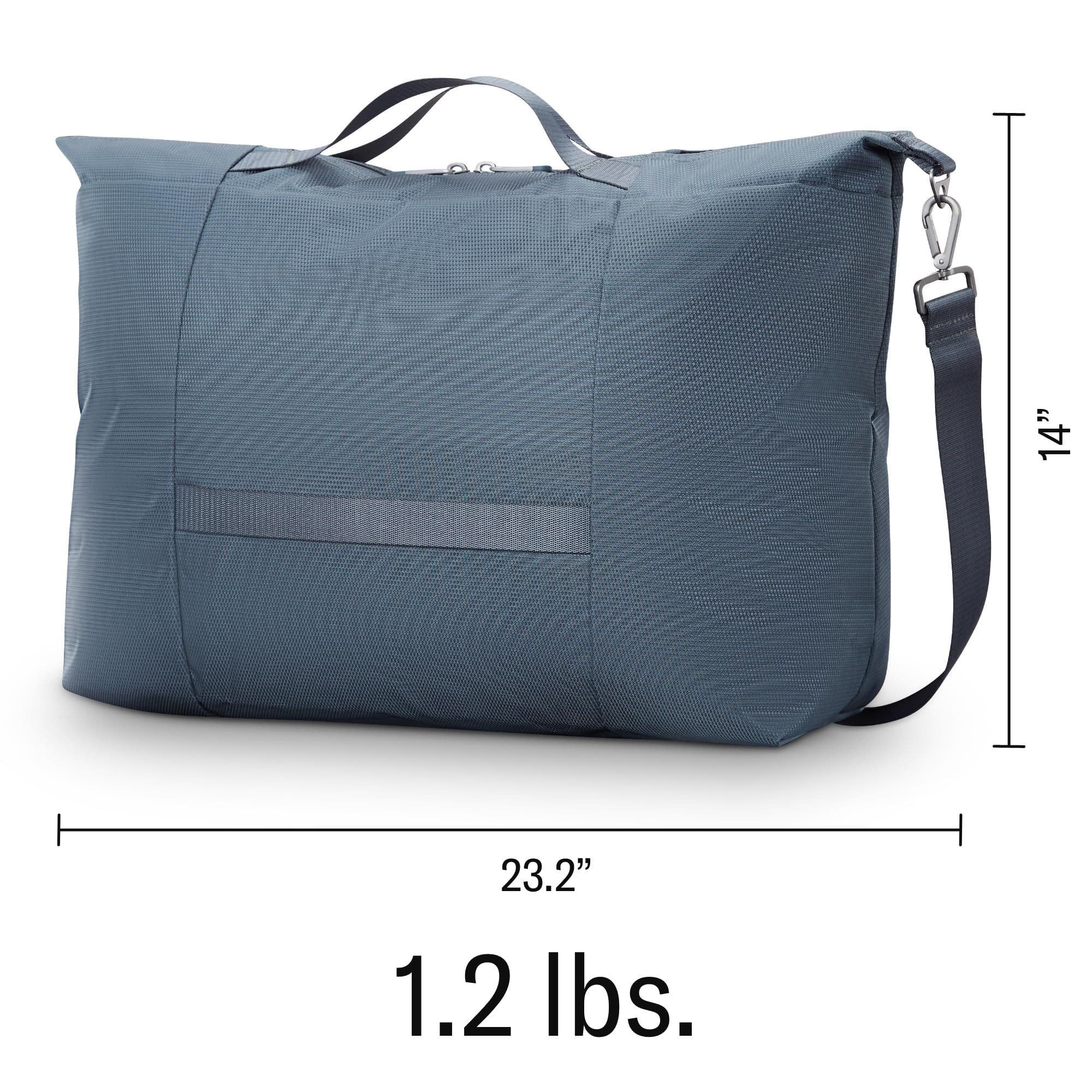UpLIFT Foldable Weekender Duffel, Alternate, color, Blue