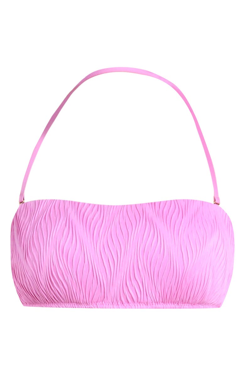 Sunshine 79 Ethereal Echo Jacquard Bandeau Bikini Top, Alternate, color, 