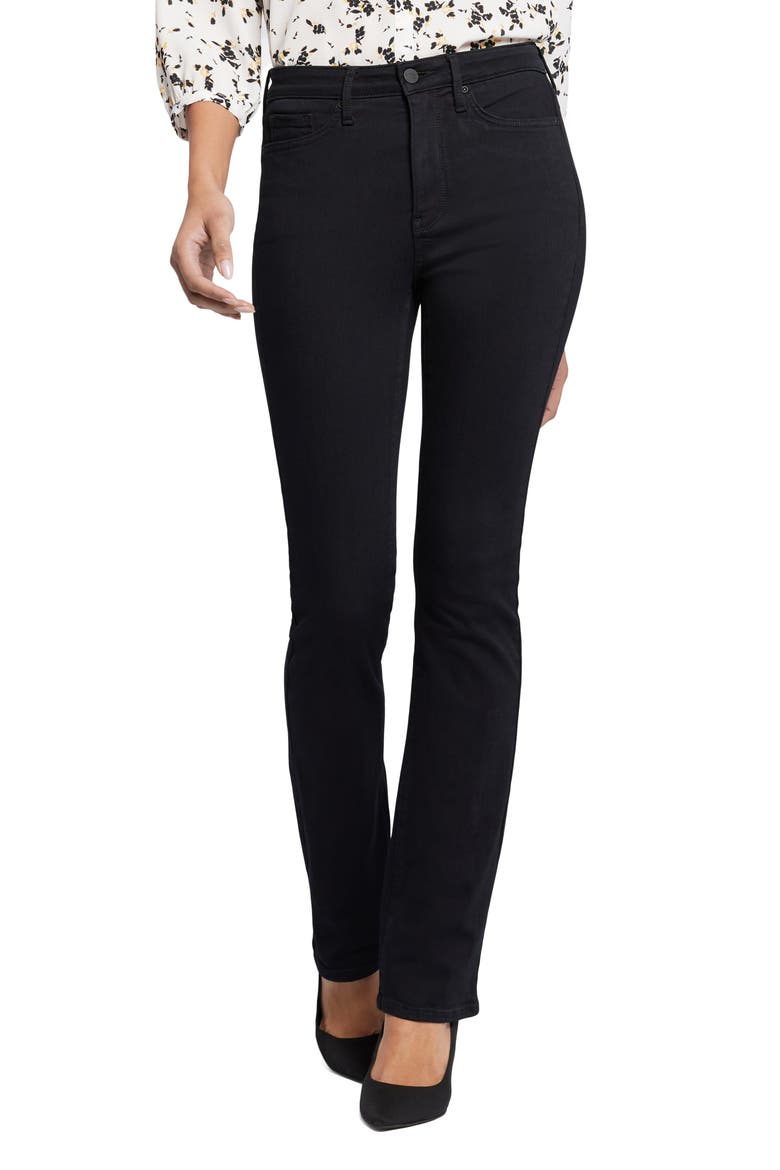 High Waist Slim Bootcut Jeans, Main, color, HUNTLEY