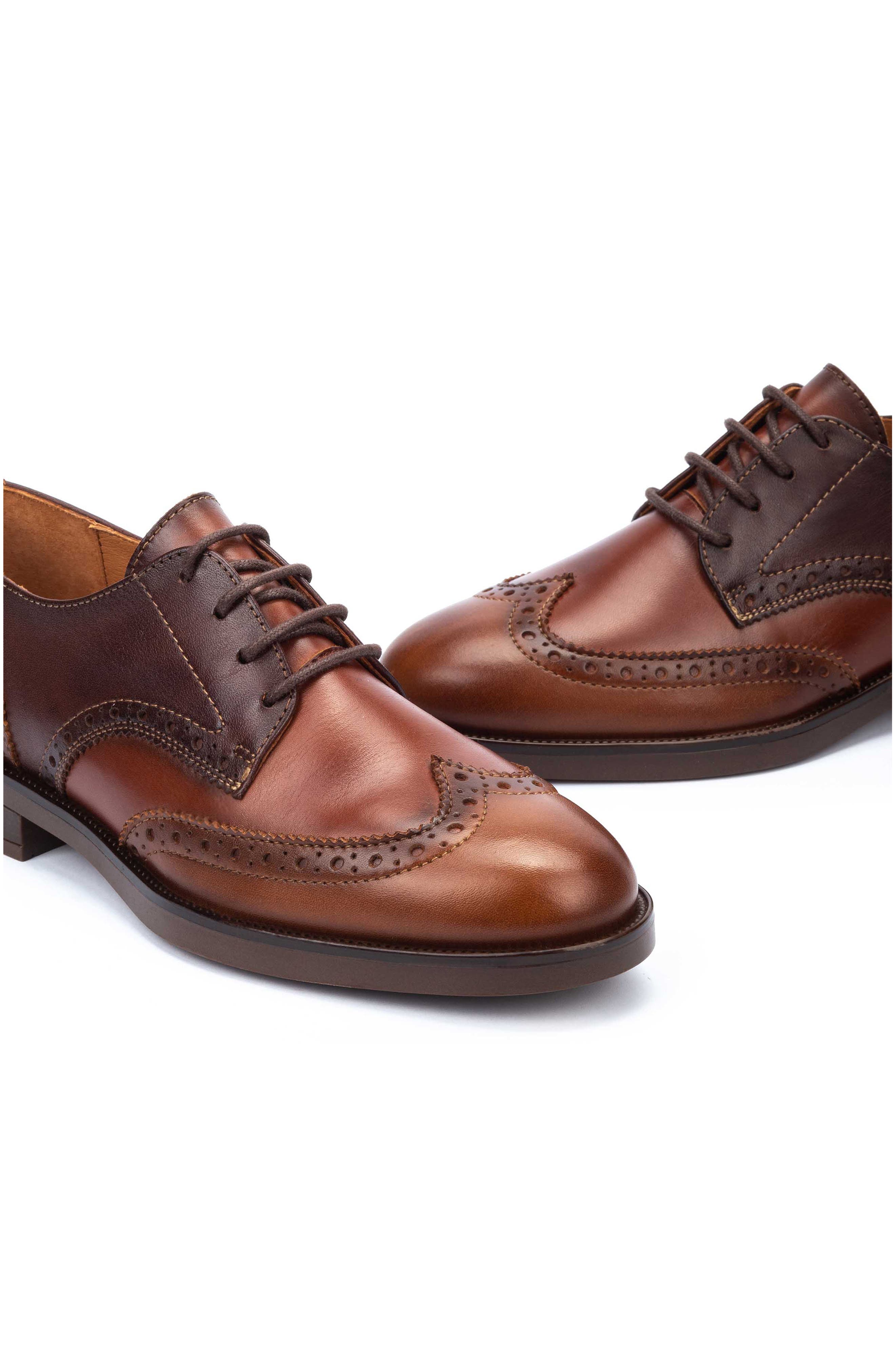 Puertollano Wingtip Derby, Alternate, color, CUERO