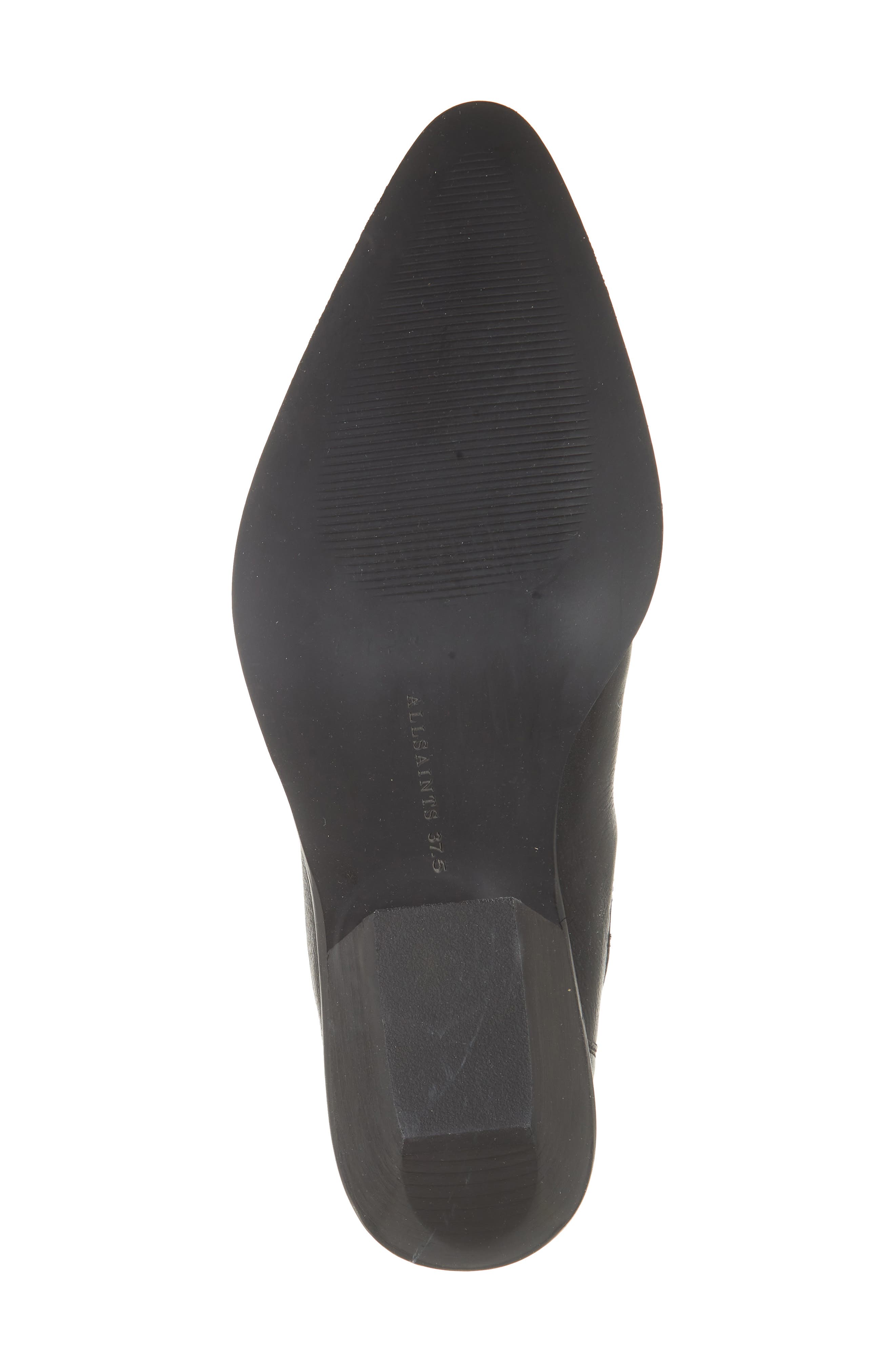 Folly Pointed Toe Bootie, Alternate, color, BLACK
