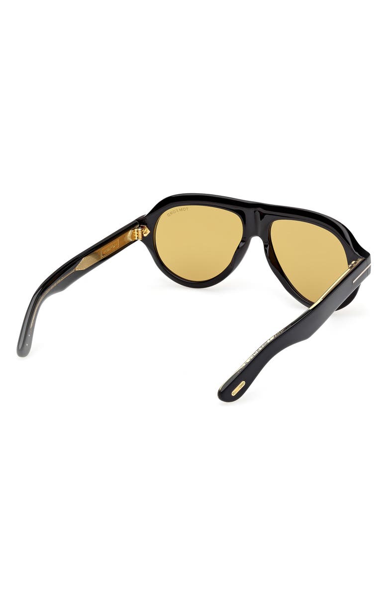 TOM FORD Icon 59mm Pilot Sunglasses, Alternate, color, 