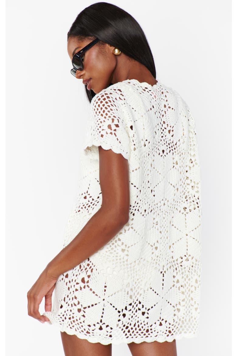 Cleo Coverup, Alternate, color, Salty Floral Crochet