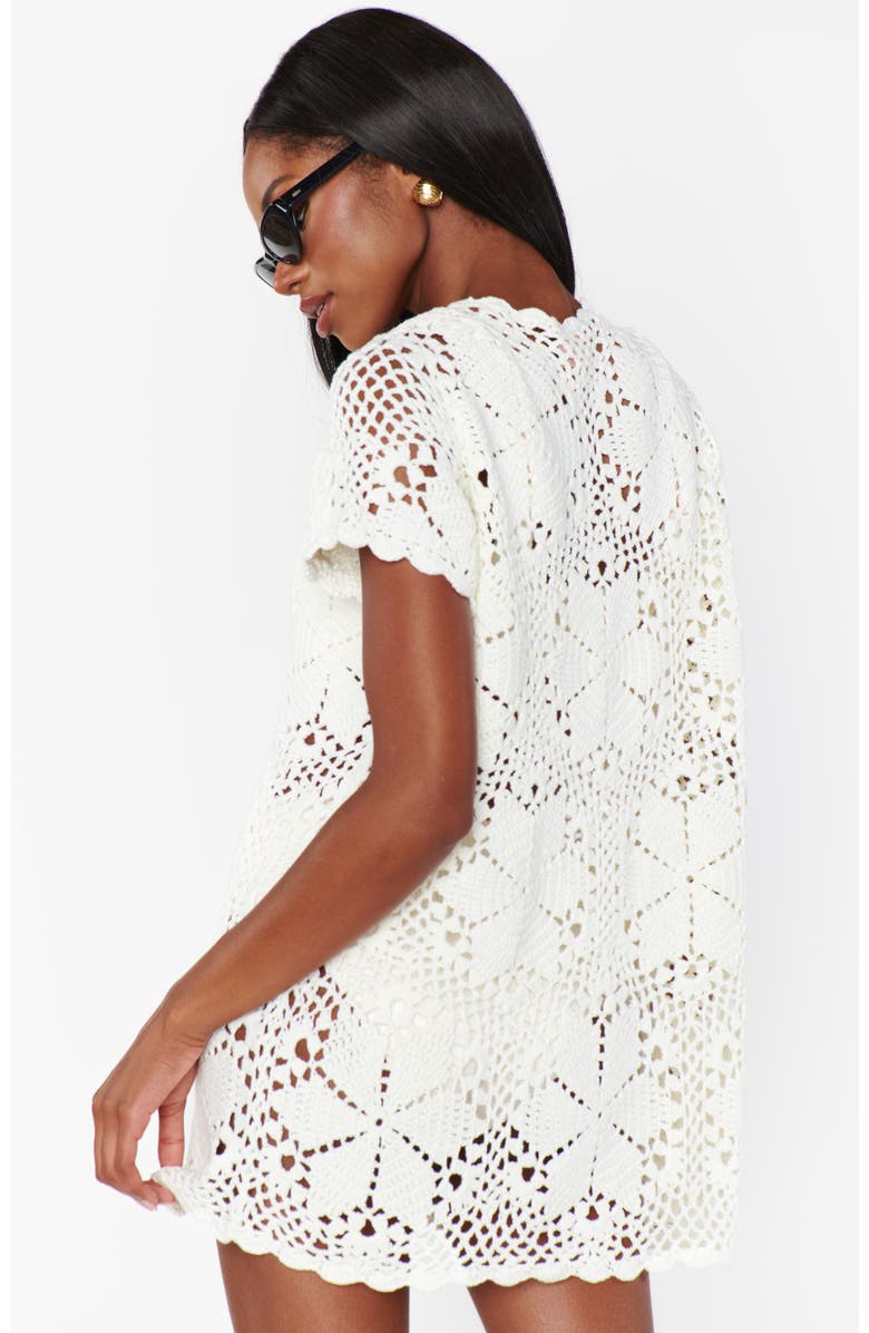 Show Me Your Mumu Cleo Coverup, Alternate, color, Salty Floral Crochet