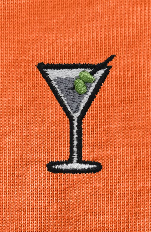 Dalix Mens Espresso Martini Midweight Garment Dye Tee