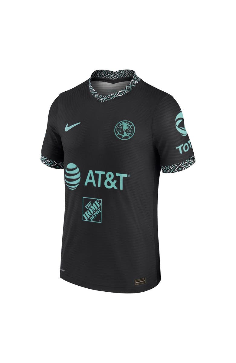 Nike Men's Nike Black Club America 2021/22 Third Authentic Jersey, Alternate, color,
