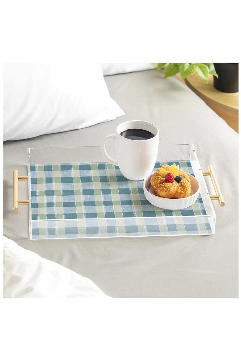 Marta Barragan Camarasa Acrylic Tray, Alternate, color, BLUE