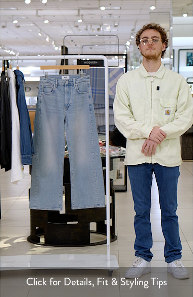 Arellia High Waist Skimmer Barrel Jeans, sales video thumbnail