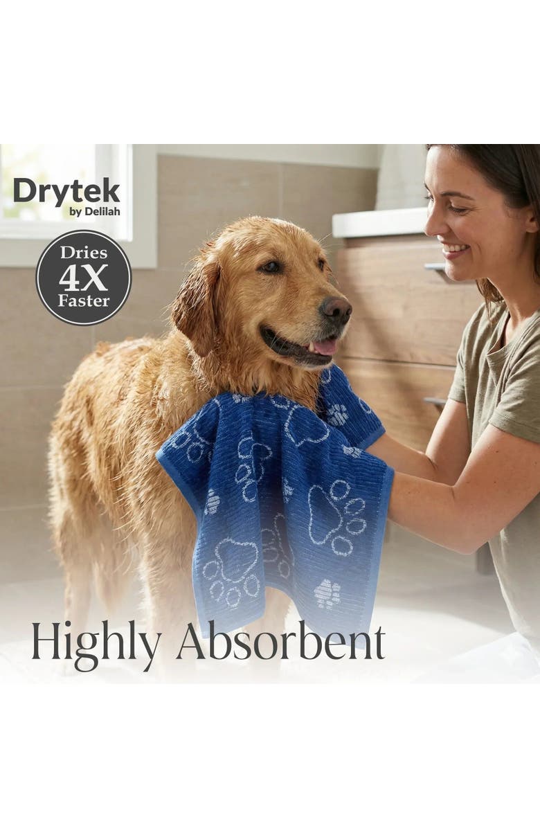 Delilah Home Drytek Dog Bath Towel, Alternate, color, Black