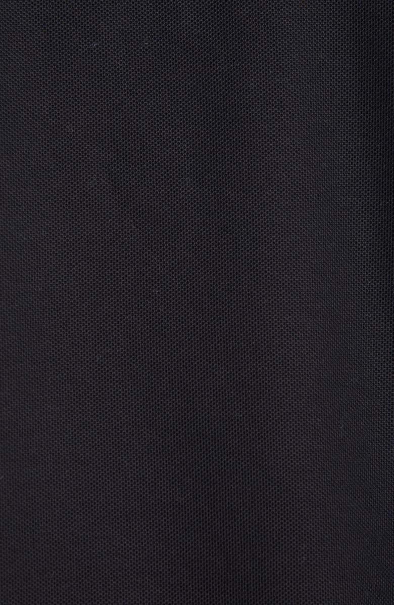 Burberry Horseferry Logo Black Short Sleeve Polo, Alternate, color, 