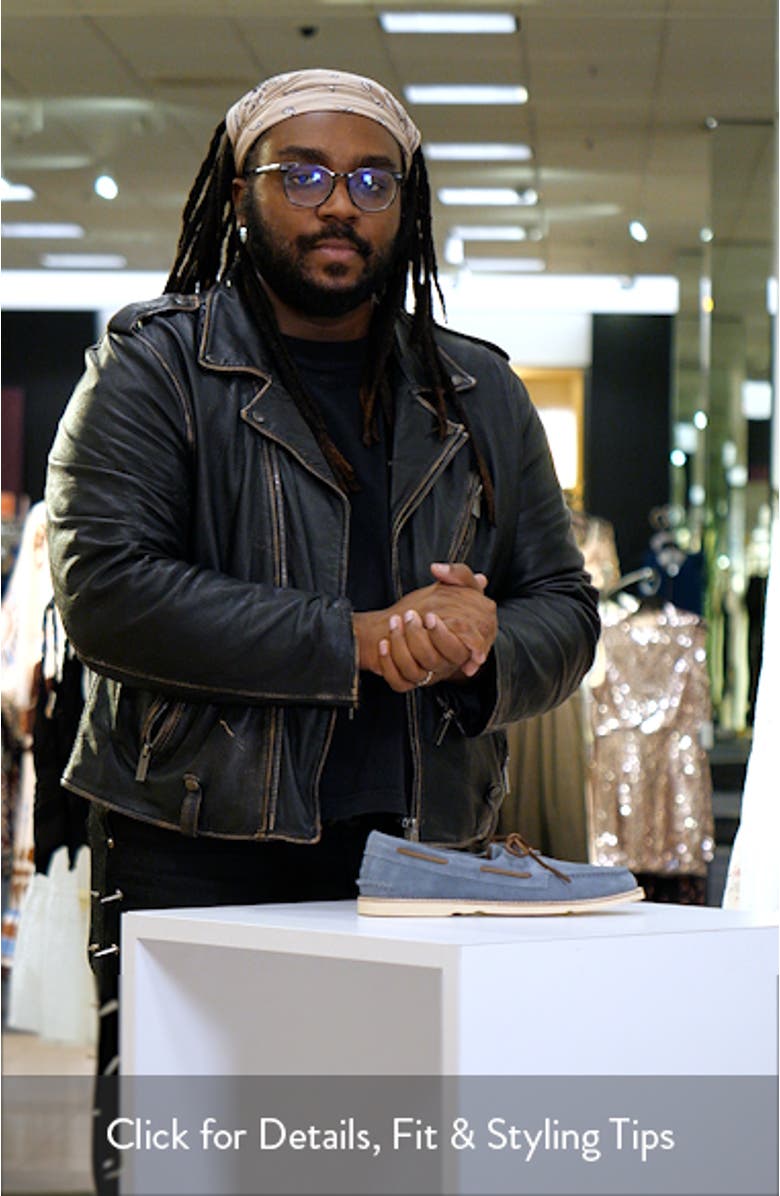 Authentic Original<sup>™</sup> 2-Eye Lugged Boat Shoe, sales video thumbnail