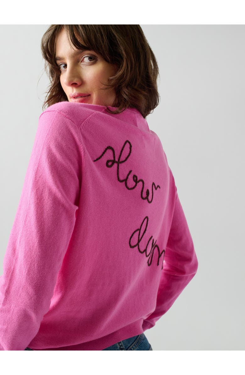 Lingua Franca Hurry Up/Slow Down Crewneck, Alternate, color, 