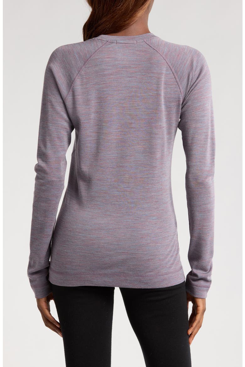 Merino 250 Base Layer Crew Top, Alternate, color, CHALK VIOLET HEATHER