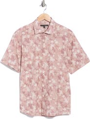 Robert Barakett Umberto Short Sleeve Button-Up Shirt